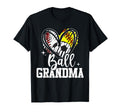 Ball Grandma Baseball Softball Soccer T-Shirt - Graphic Print Unisex - T-Shirt, Sweatshirt, Hoodie