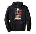 Proud Dad Class 2025 Preschool Pre K Hoodie - Minimalist Print Men Women - T-Shirt, Sweatshirt, Hoodie