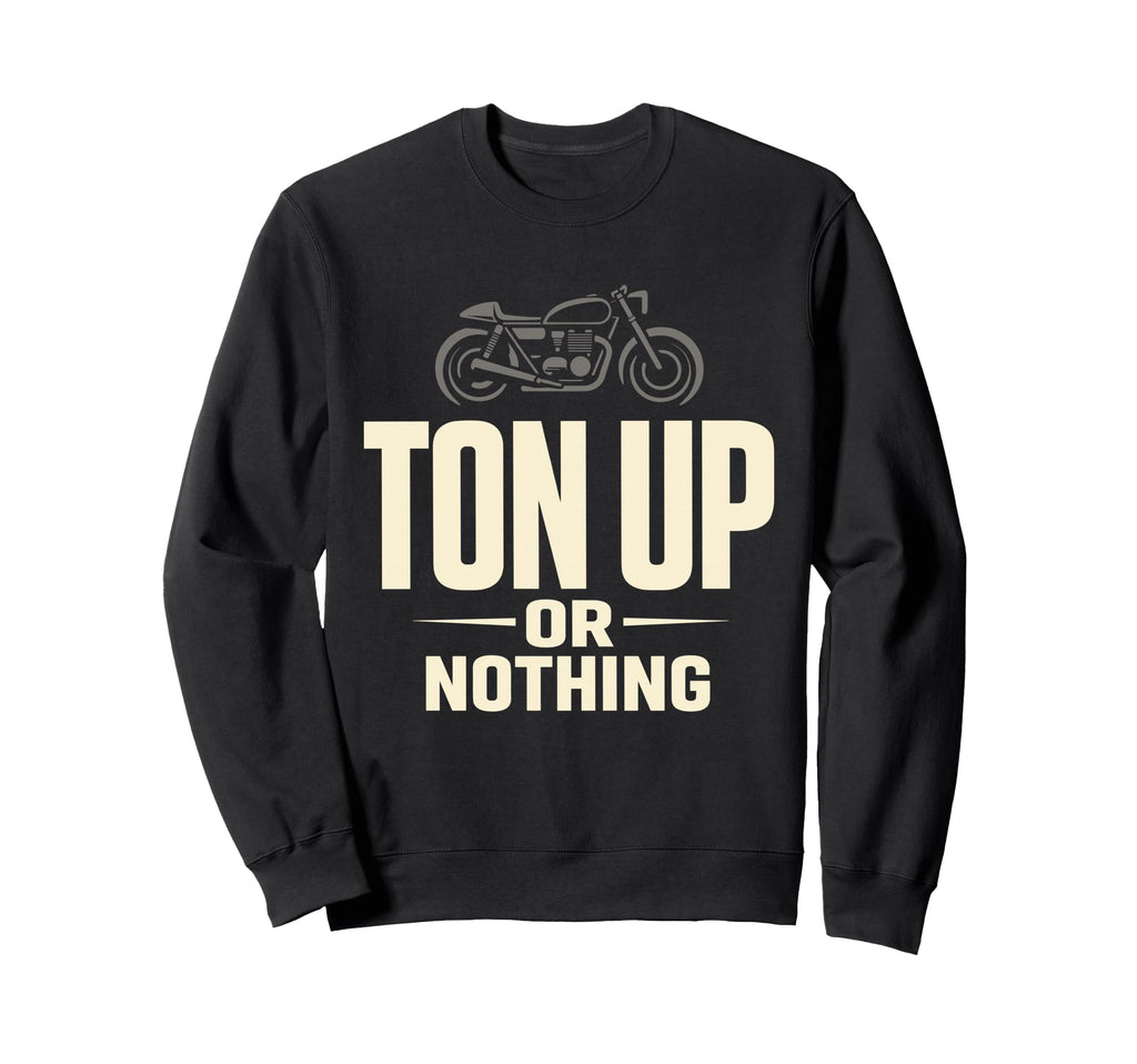 Cafe Racer Motorcycle Cafe Racer Sweatshirt - Graphic Print for Adults - T-Shirt, Sweatshirt, Hoodie