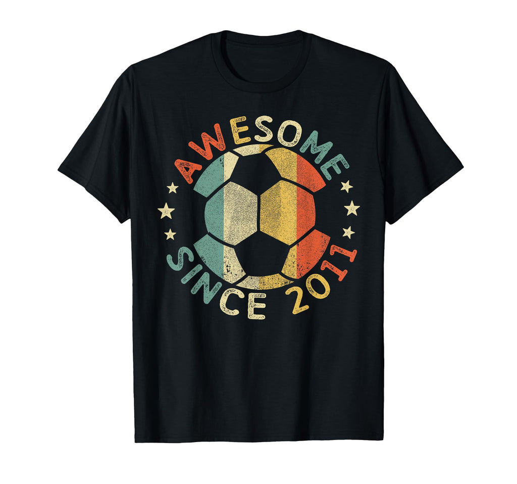 Awesome Since 2011 15Th Birthday 15 T-Shirt - Minimalist Print Men Women - T-Shirt, Sweatshirt, Hoodie