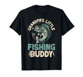 Grandpas Little Fishing Buddy Fishing T-Shirt - Trendy Graphic Men Women - T-Shirt, Sweatshirt, Hoodie