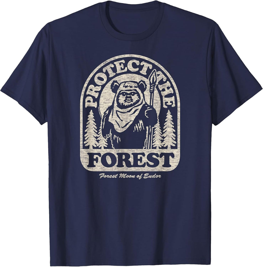 Ewok Protect The Forest - Adult & Kids T-Shirts, Sweatshirts & Hoodies apparel design preview 1