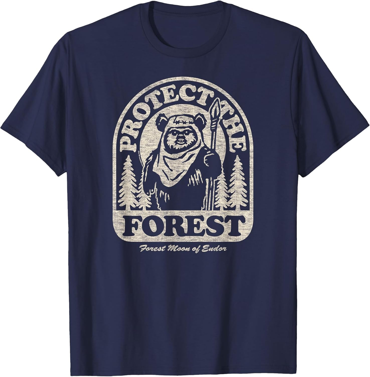 Ewok Protect The Forest - Adult & Kids T-Shirts, Sweatshirts & Hoodies apparel design preview 1