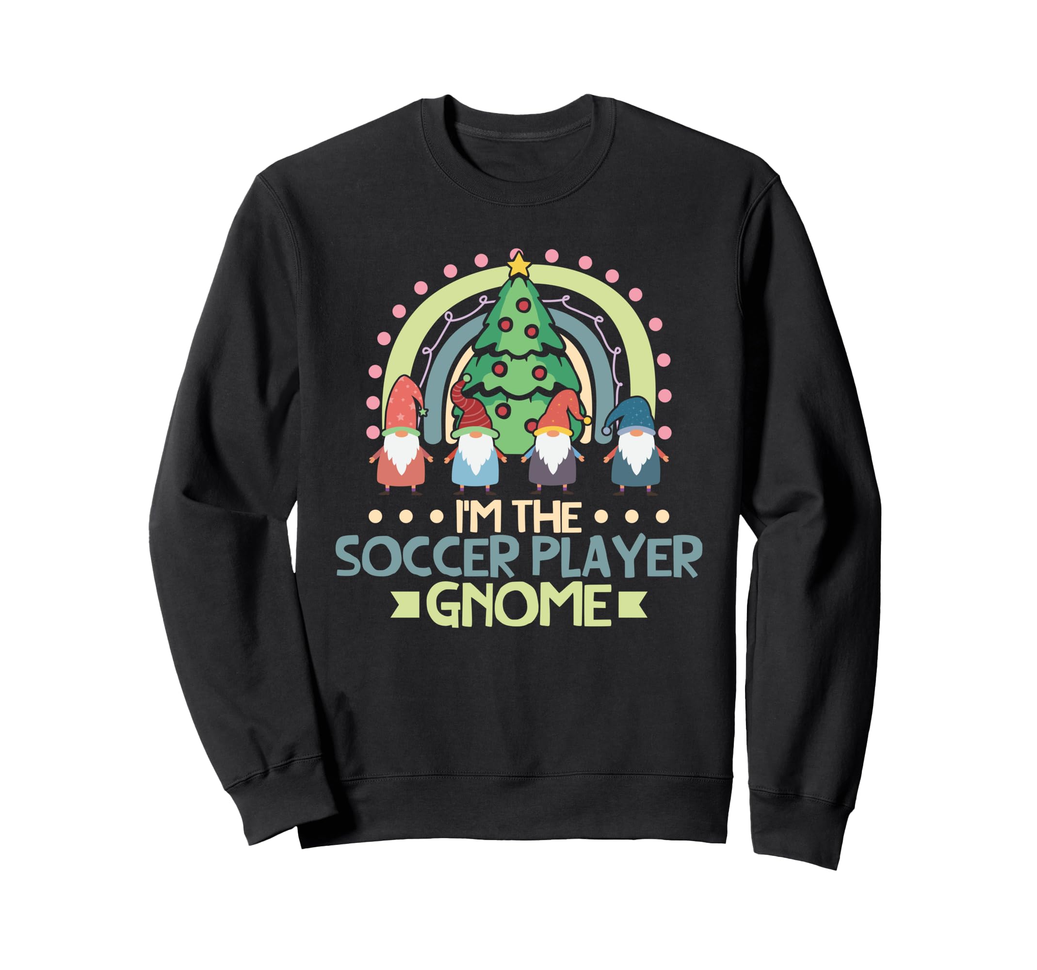 Im Soccer Player Gnome Family Matching Sweatshirt - Trendy Graphic Unisex - T-Shirt, Sweatshirt, Hoodie
