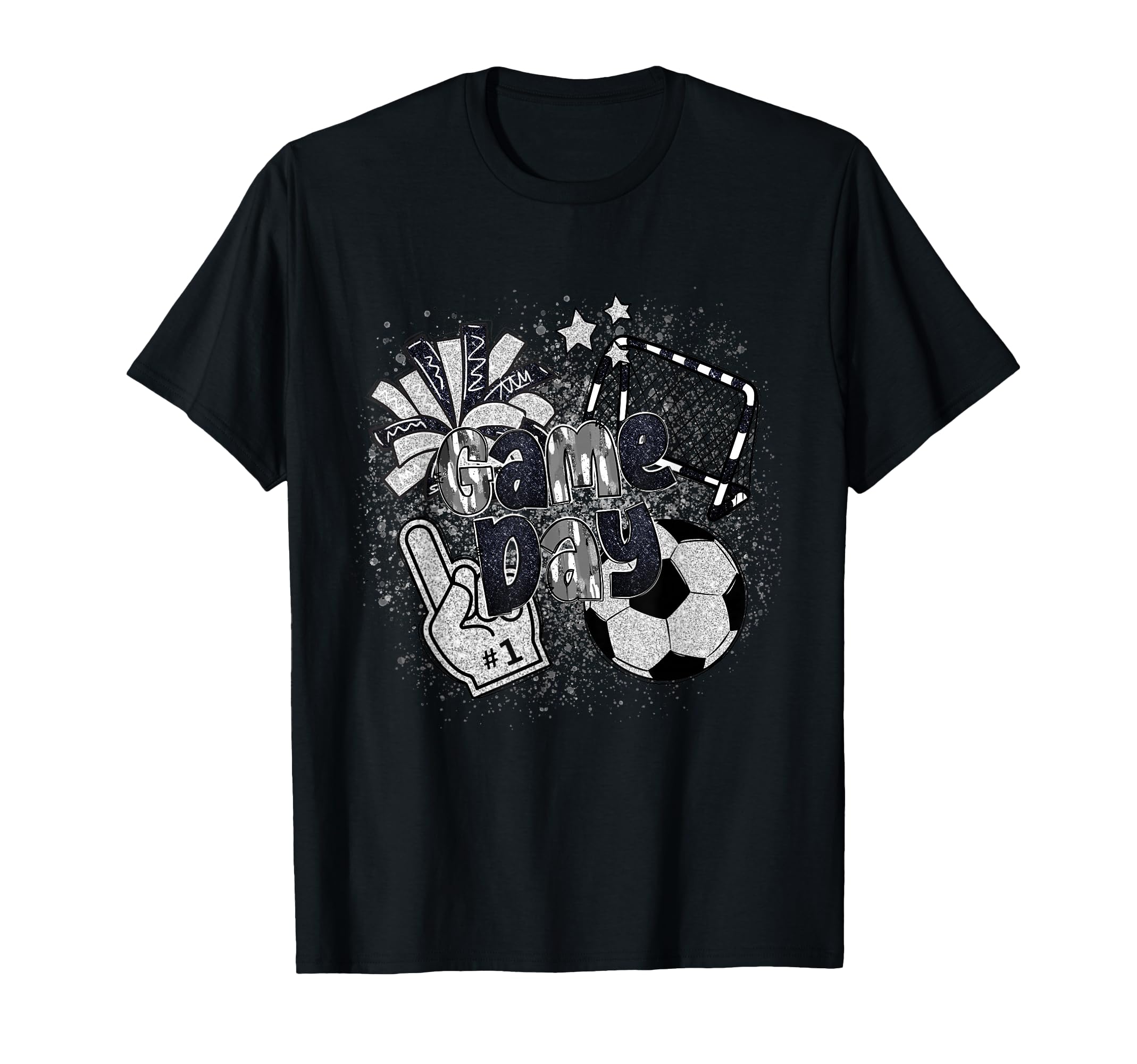 Game Day Soccer Cheerleading Funny T-Shirt - Streetwear Style Unisex - T-Shirt, Sweatshirt, Hoodie