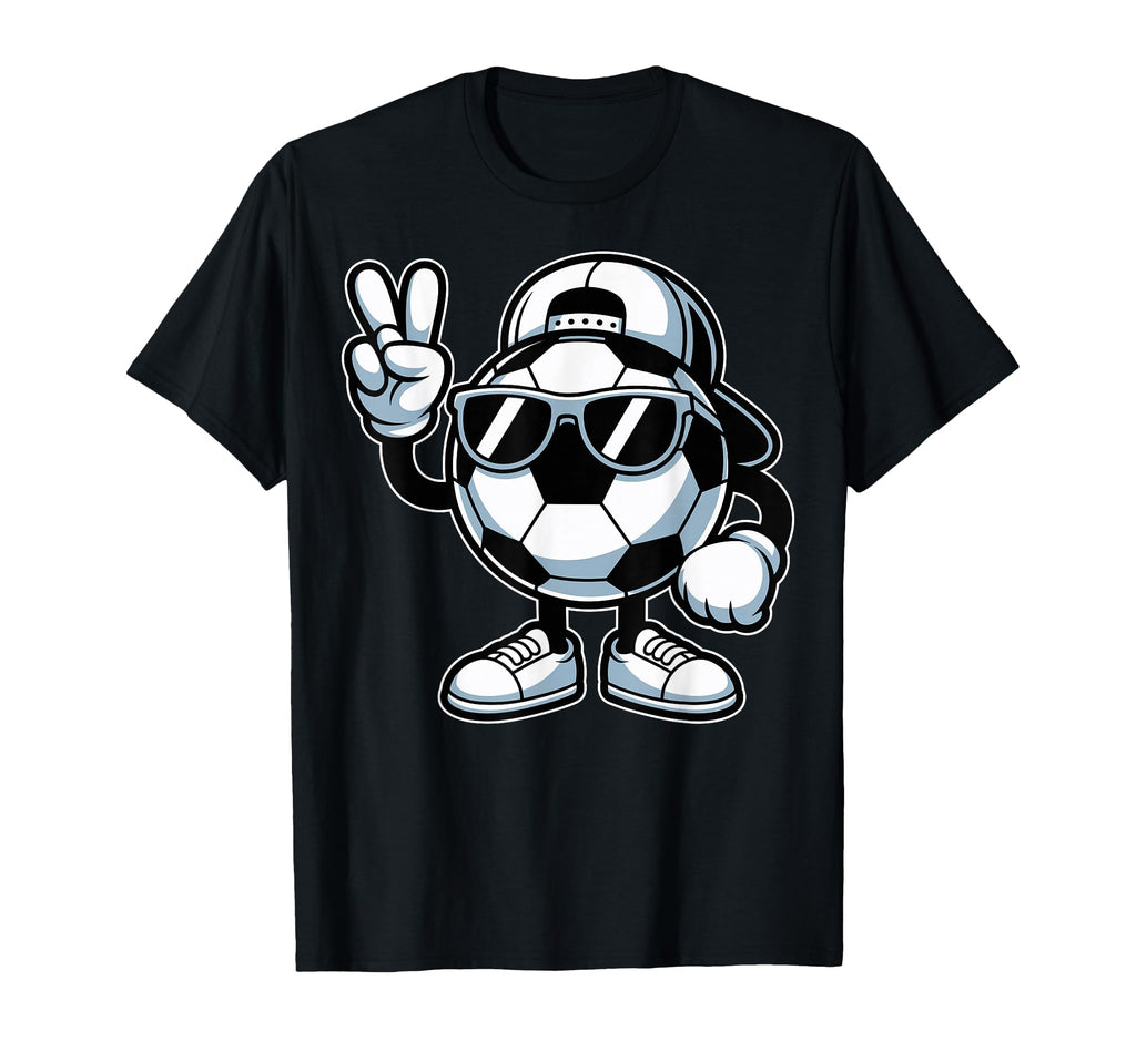 Soccer Ball Sunglasses Funny Soccer T-Shirt - Trendy Graphic Men Women - T-Shirt, Sweatshirt, Hoodie