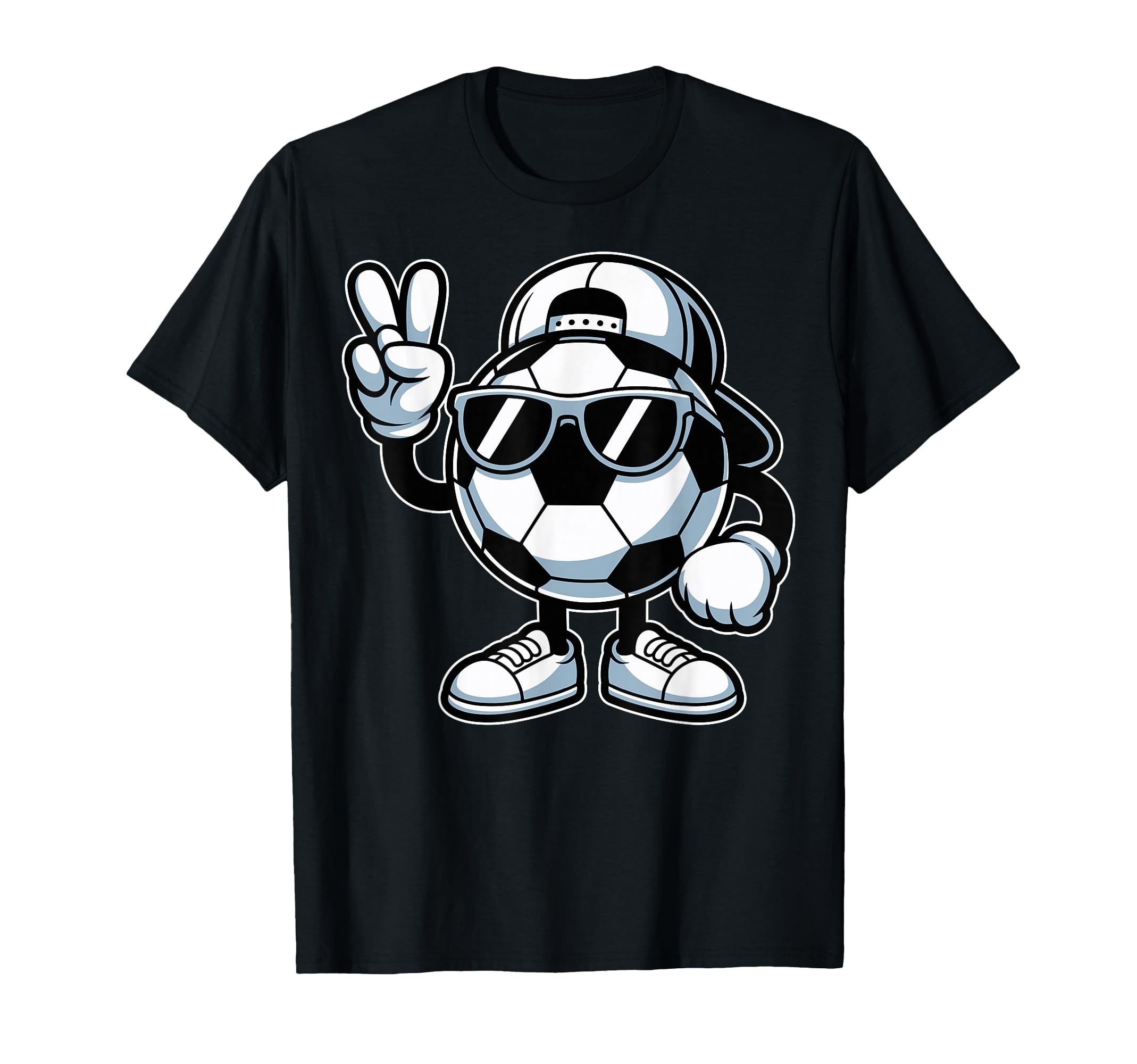 Soccer Ball Sunglasses Funny Soccer T-Shirt - Trendy Graphic Men Women - T-Shirt, Sweatshirt, Hoodie
