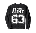 Number 63 Custom Proud Soccer Sweatshirt - Fun Novelty Design for Adults - T-Shirt, Sweatshirt, Hoodie
