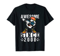 Awesome Since 2008 12Th Birthday T-Shirt - Minimalist Print Men Women - T-Shirt, Sweatshirt, Hoodie