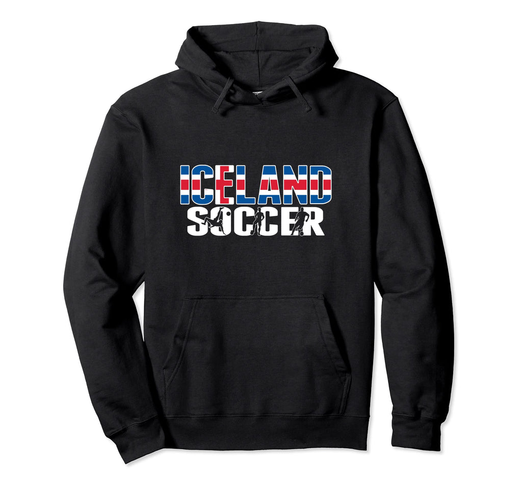 Iceland Soccer Fans Jersey Icelandic Hoodie - Custom Art Print for Adults - T-Shirt, Sweatshirt, Hoodie