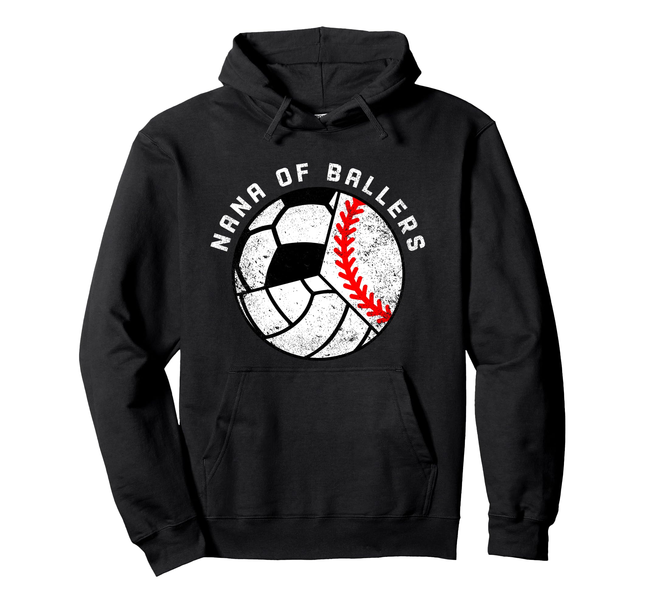 Nana Ballers Funny Baseball Hoodie - Custom Art Print for Adults - T-Shirt, Sweatshirt, Hoodie