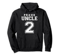 Number 2 Custom Proud Soccer Futbol Hoodie - Minimalist Print for Adults - T-Shirt, Sweatshirt, Hoodie