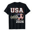 2026 Soccer World Usa Flag Burst Fan T-Shirt - Graphic Print Men Women - T-Shirt, Sweatshirt, Hoodie