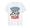 Funny Soccer Mom Club Mothers Days T-Shirt - Aesthetic Graphic Unisex - T-Shirt, Sweatshirt, Hoodie