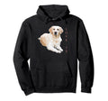 White Labrador Retriever Yellow Love Hoodie - Fun Novelty Design Men Women - T-Shirt, Sweatshirt, Hoodie