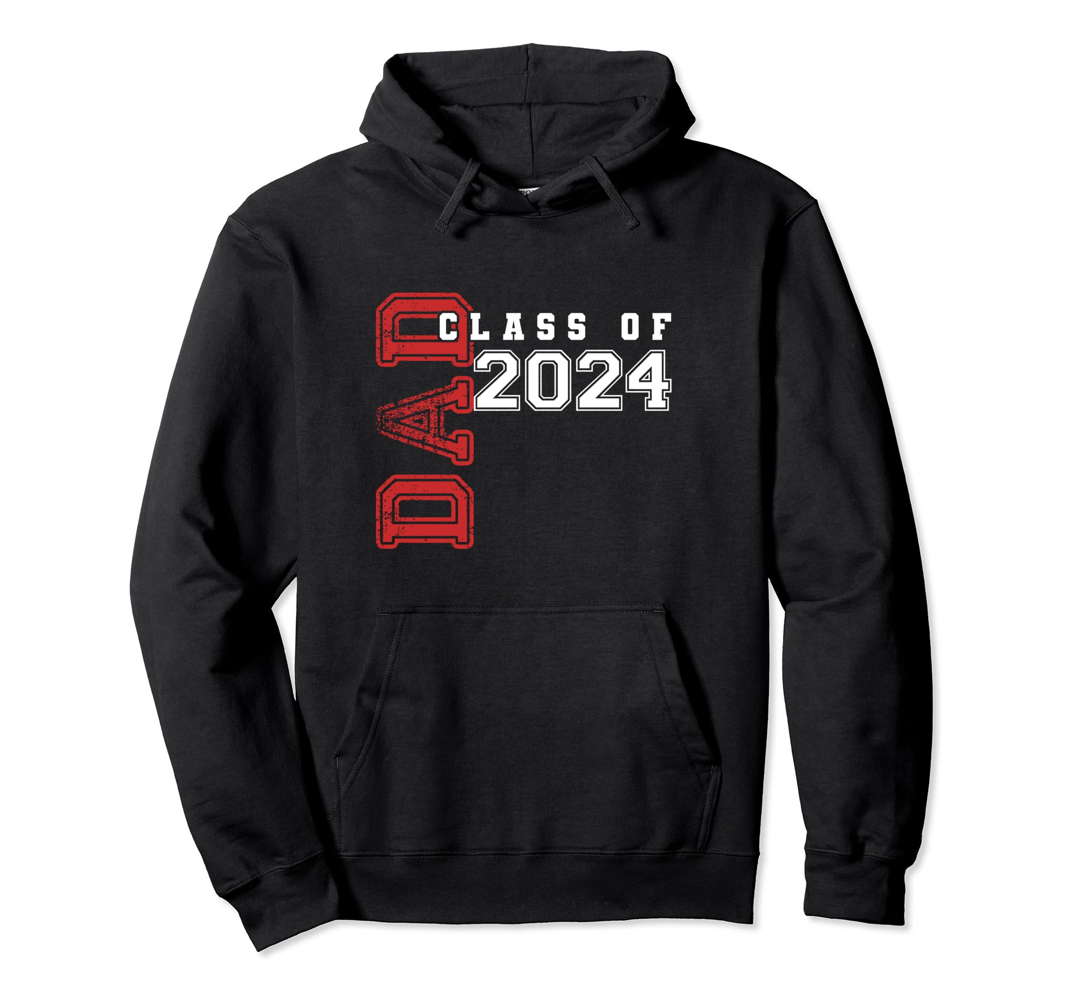 Dad Senior 2024 Proud Dad Class 2024 Hoodie - Novelty Apparel Men Women - T-Shirt, Sweatshirt, Hoodie