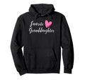Favorite Granddaughter Heart Hoodie - Aesthetic Graphic Men Women - T-Shirt, Sweatshirt, Hoodie