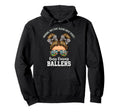 Busy Raising Ballers Warning May Start Hoodie - Graphic Print Unisex - T-Shirt, Sweatshirt, Hoodie