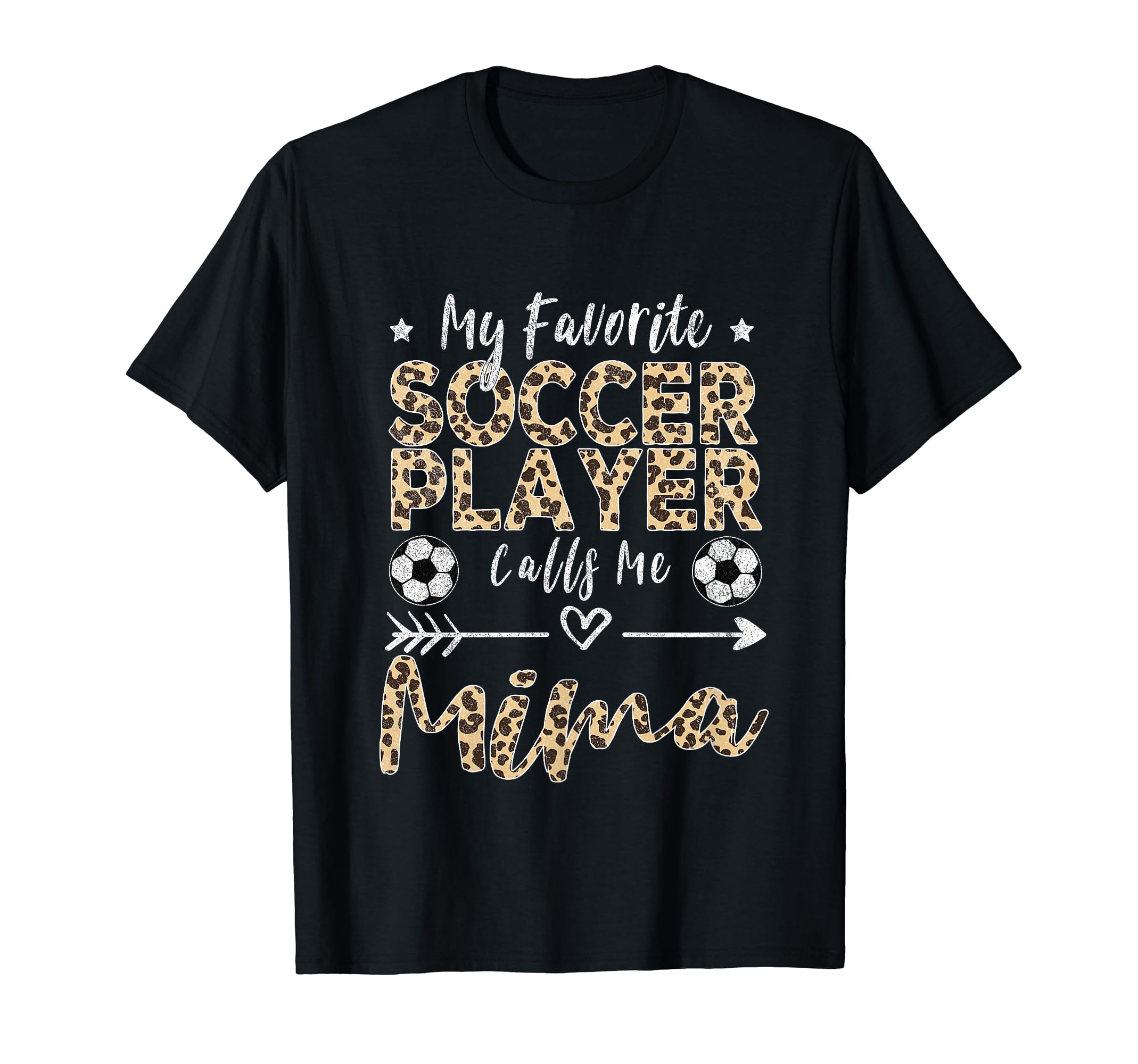 My Favorite Soccer Player Calls Me Mima T-Shirt - Minimalist Print Unisex - T-Shirt, Sweatshirt, Hoodie