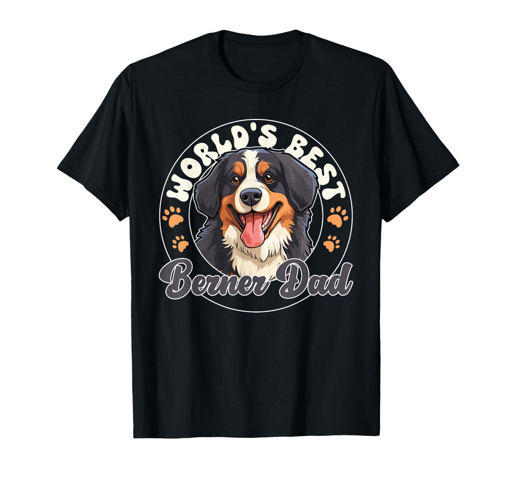 Bernese Mountain Dog Dog Worlds Best T-Shirt - Novelty Apparel Men Women - T-Shirt, Sweatshirt, Hoodie