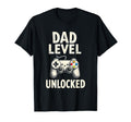 Dad Level Unlocked Funny Gamer Dad T-Shirt - Trendy Graphic Men Women - T-Shirt, Sweatshirt, Hoodie