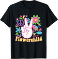 Hippie Gift Groovy Flowerpower Woodstock Bohemian - Adult & Kids T-Shirts, Sweatshirts & Hoodies apparel design preview 1