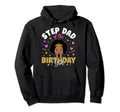 Step Dad Birthday Melanin Afro Princess Hoodie - Graphic Print Men Women - T-Shirt, Sweatshirt, Hoodie