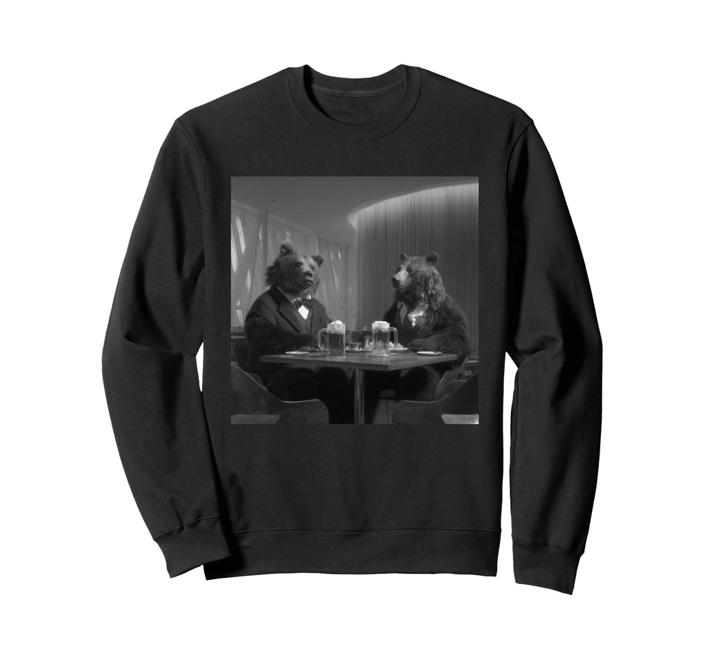 Papa Bear Funny Beer Drinking Bar Sweatshirt - Trendy Graphic for Adults - T-Shirt, Sweatshirt, Hoodie
