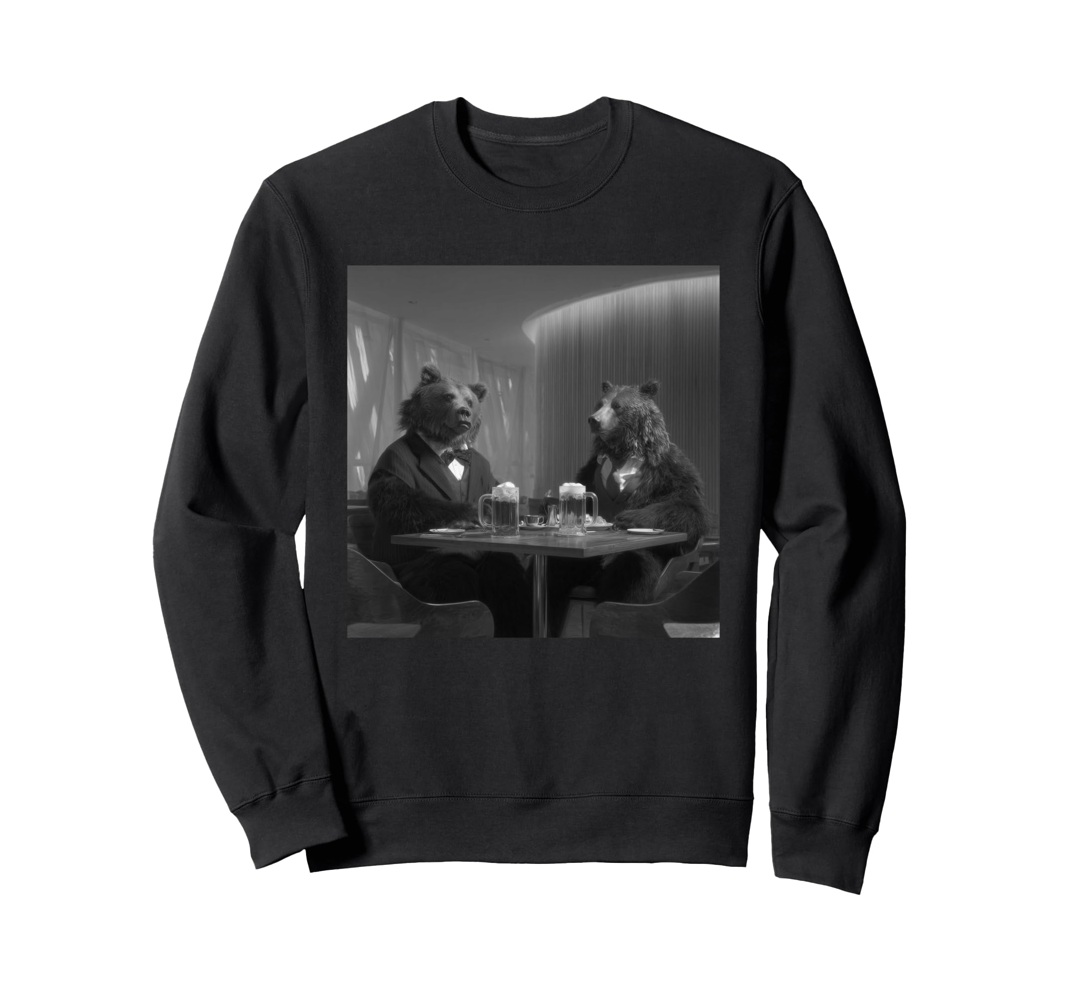 Papa Bear Funny Beer Drinking Bar Sweatshirt - Trendy Graphic for Adults - T-Shirt, Sweatshirt, Hoodie