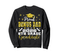 Proud Bonus Dad 8Th Grade Sweatshirt - Casual Everyday Wear for Adults - T-Shirt, Sweatshirt, Hoodie