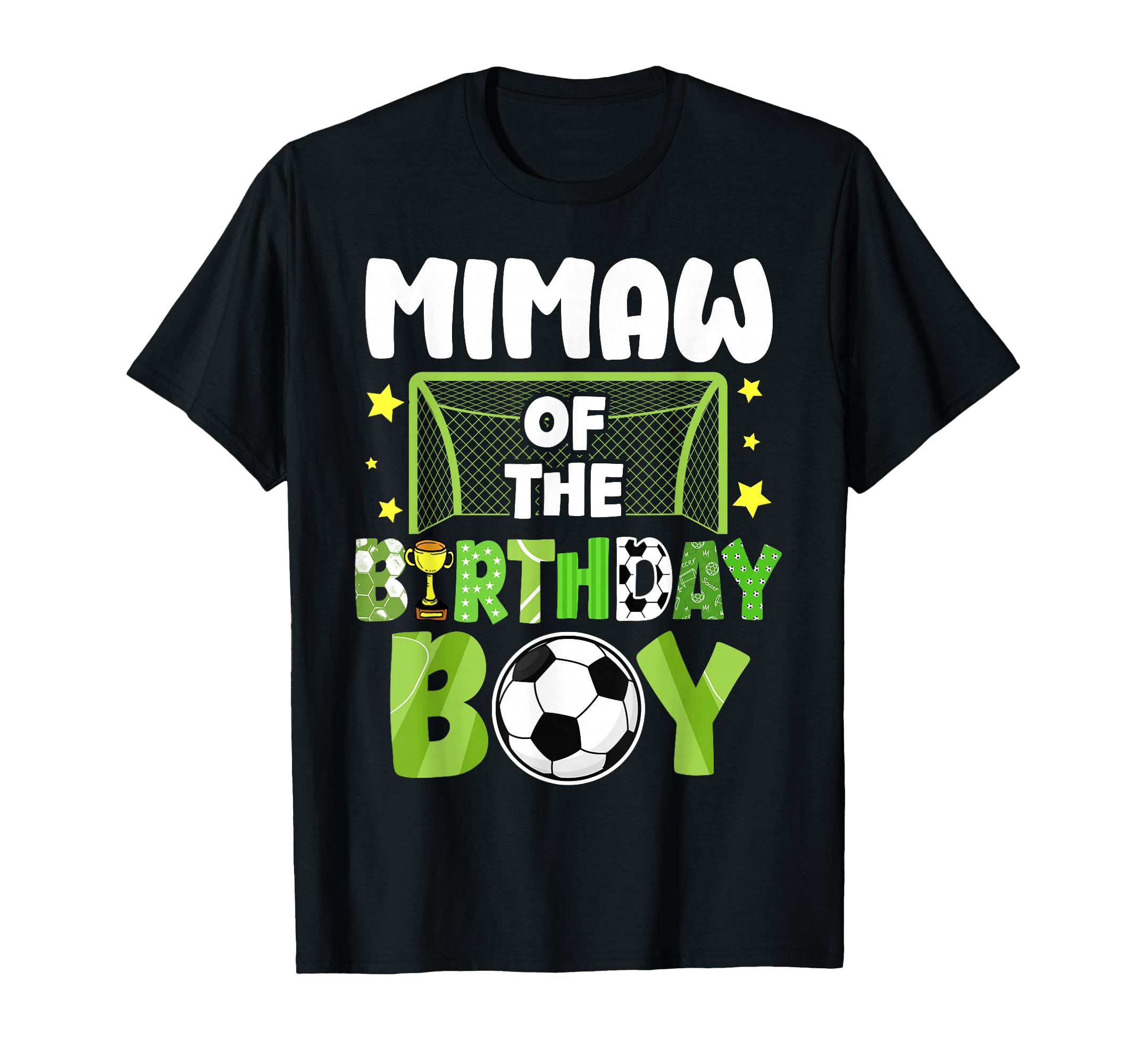 Soccer Mimaw Birthday Party Family T-Shirt - Novelty Apparel Unisex - T-Shirt, Sweatshirt, Hoodie