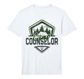 Camp Counselor Staff Campground Crew T-Shirt - Minimalist Print Men Women - T-Shirt, Sweatshirt, Hoodie