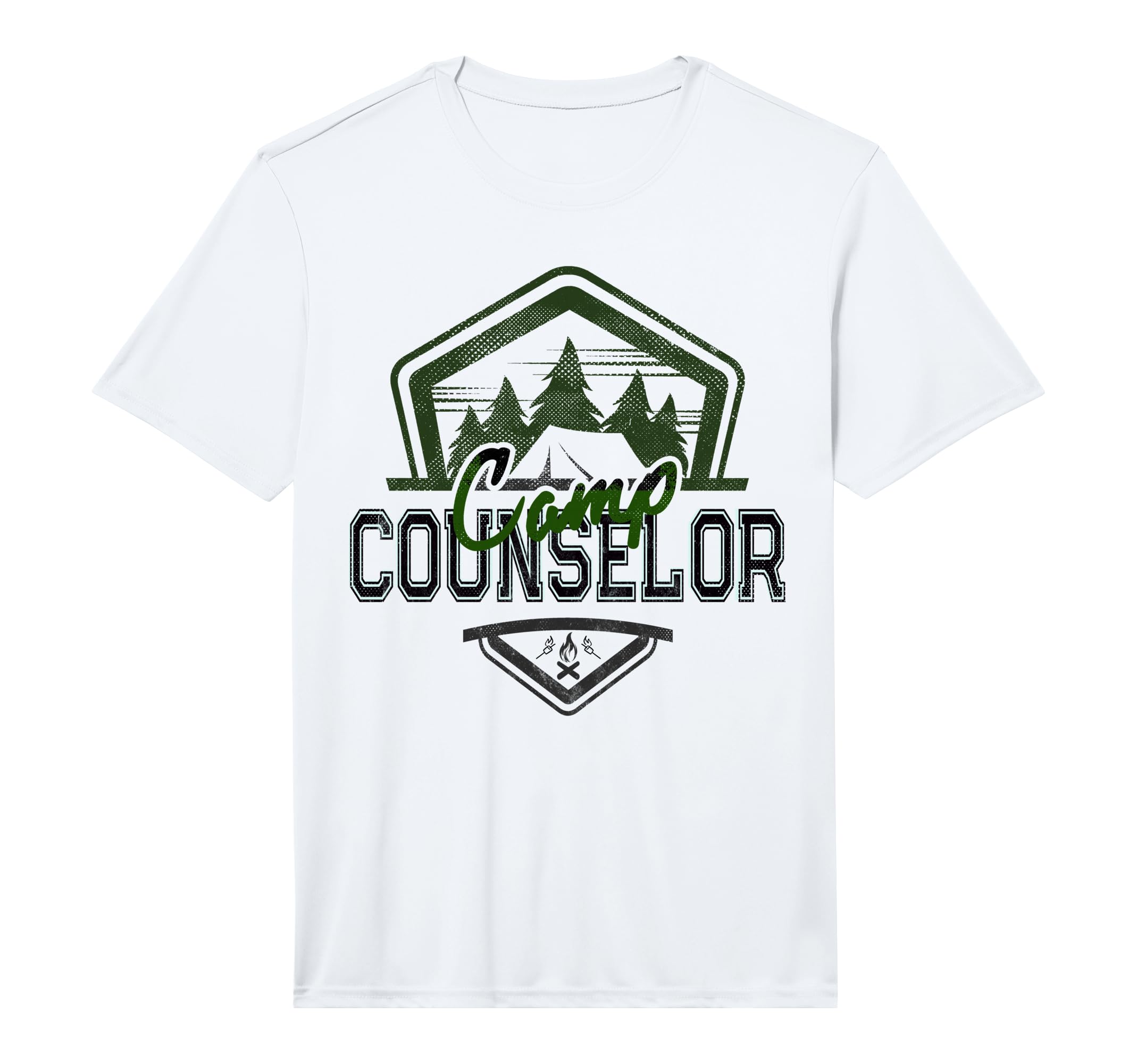Camp Counselor Staff Campground Crew T-Shirt - Minimalist Print Men Women - T-Shirt, Sweatshirt, Hoodie