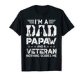 I Am Dad Papaw And Veteran Fathers Day T-Shirt - Unique Graphic for Adults - T-Shirt, Sweatshirt, Hoodie