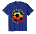 Awesome Since 2019 Soccer Birthday T-Shirt - Trendy Graphic for Adults - T-Shirt, Sweatshirt, Hoodie
