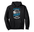 I Raised Mine Favorite Soccer Player Hoodie - Minimalist Print for Adults - T-Shirt, Sweatshirt, Hoodie