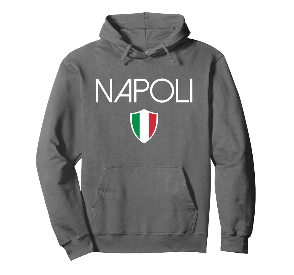 Napoli Italian Flag Naples Italy Soccer Hoodie - Fun Novelty Design Unisex - T-Shirt, Sweatshirt, Hoodie