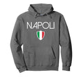 Napoli Italian Flag Naples Italy Soccer Hoodie - Fun Novelty Design Unisex - T-Shirt, Sweatshirt, Hoodie