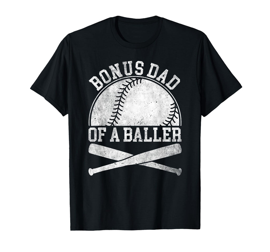 Bonus Dad Baseball Dad Fathers Day T-Shirt - Streetwear Style for Adults - T-Shirt, Sweatshirt, Hoodie