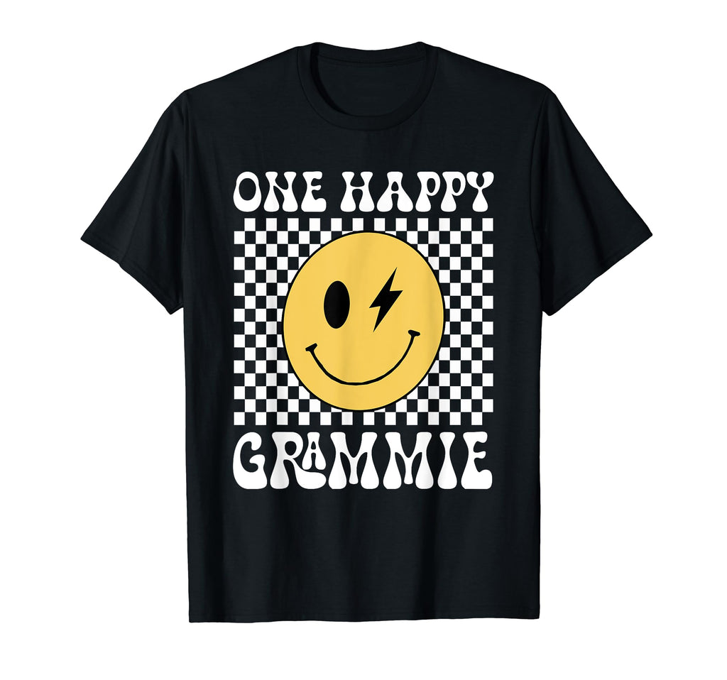 Groovy Grammie One Happy Dude T-Shirt - Novelty Apparel for Adults - T-Shirt, Sweatshirt, Hoodie