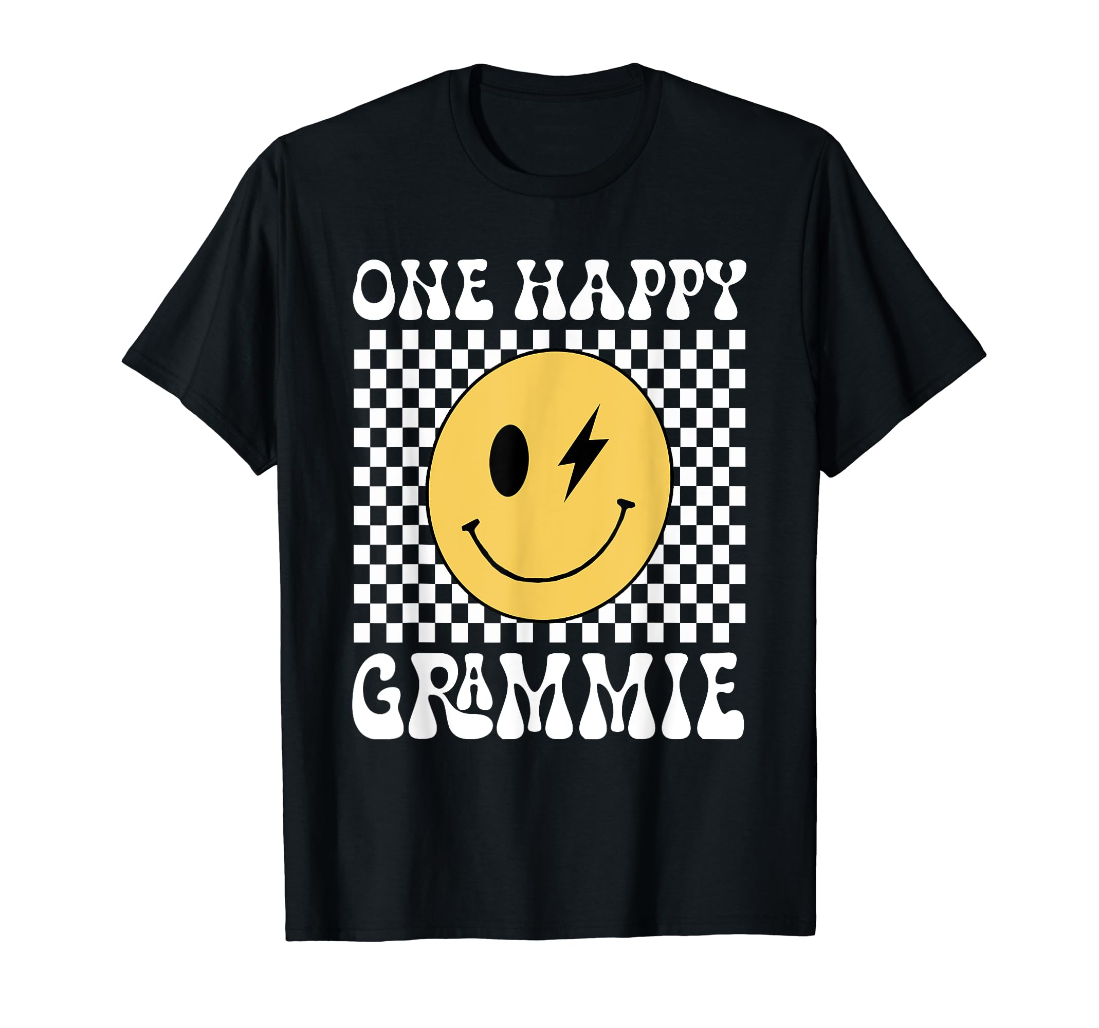 Groovy Grammie One Happy Dude T-Shirt - Novelty Apparel for Adults - T-Shirt, Sweatshirt, Hoodie