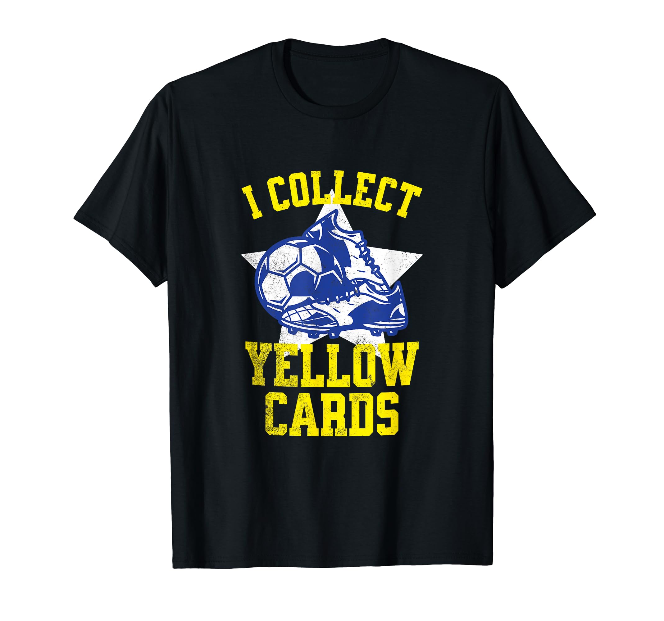 I Collect Yellow Cards Funny Soccer T-Shirt - Custom Art Print for Adults - T-Shirt, Sweatshirt, Hoodie