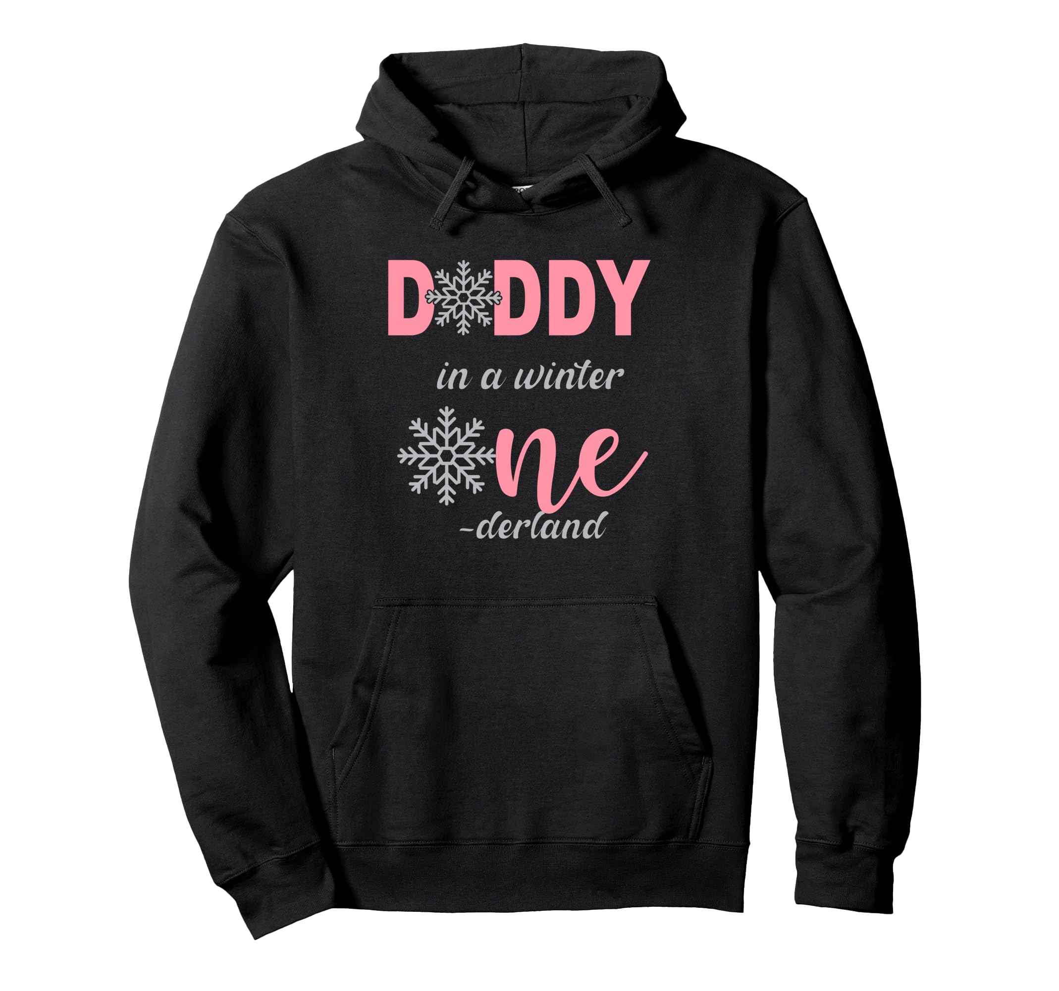 Daddy Birthday Winter Onederland Hoodie - Streetwear Style for Adults - T-Shirt, Sweatshirt, Hoodie