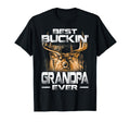 Best Buckin Grandpa Ever Deer T-Shirt - Casual Everyday Wear Men Women - T-Shirt, Sweatshirt, Hoodie