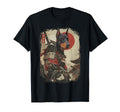 Samurai Doberman Dog Lover Mens T-Shirt - Graphic Print for Adults - T-Shirt, Sweatshirt, Hoodie
