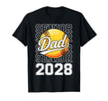 Proud Dad 2028 Senior Graduate Softball T-Shirt - Minimalist Print Unisex - T-Shirt, Sweatshirt, Hoodie