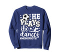 Mom Both Dancing Soccer Mom Dancer Sweatshirt - Unique Graphic for Adults - T-Shirt, Sweatshirt, Hoodie