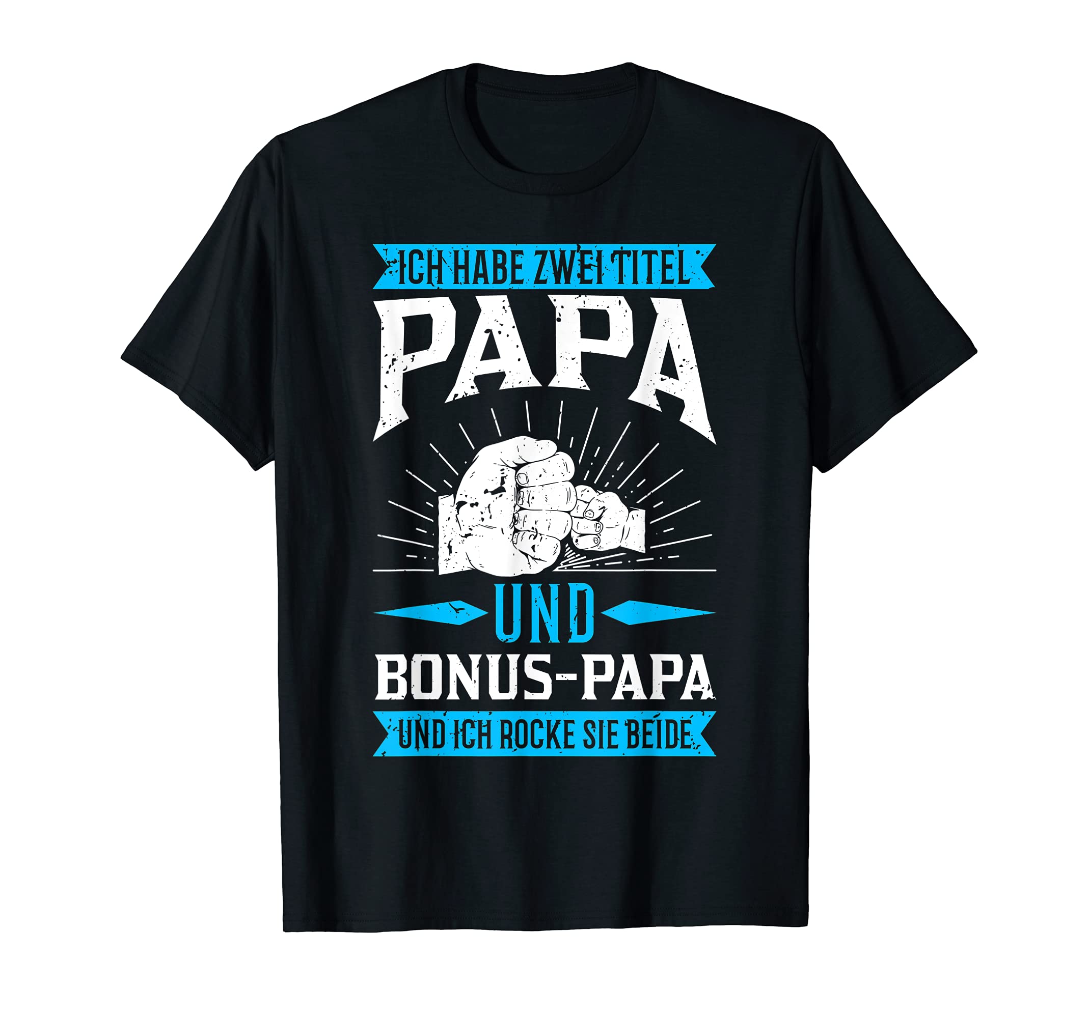 Mens Bonus Papa Step Dad Step Dad Gift T-Shirt - Graphic Print Unisex - T-Shirt, Sweatshirt, Hoodie
