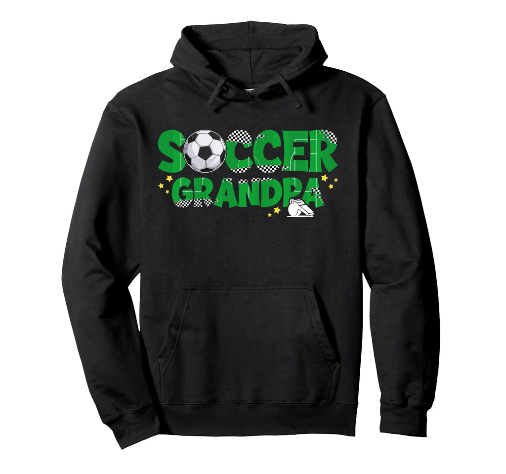 Soccer Grandpa Proud Soccer Player Hoodie - Streetwear Style Unisex - T-Shirt, Sweatshirt, Hoodie