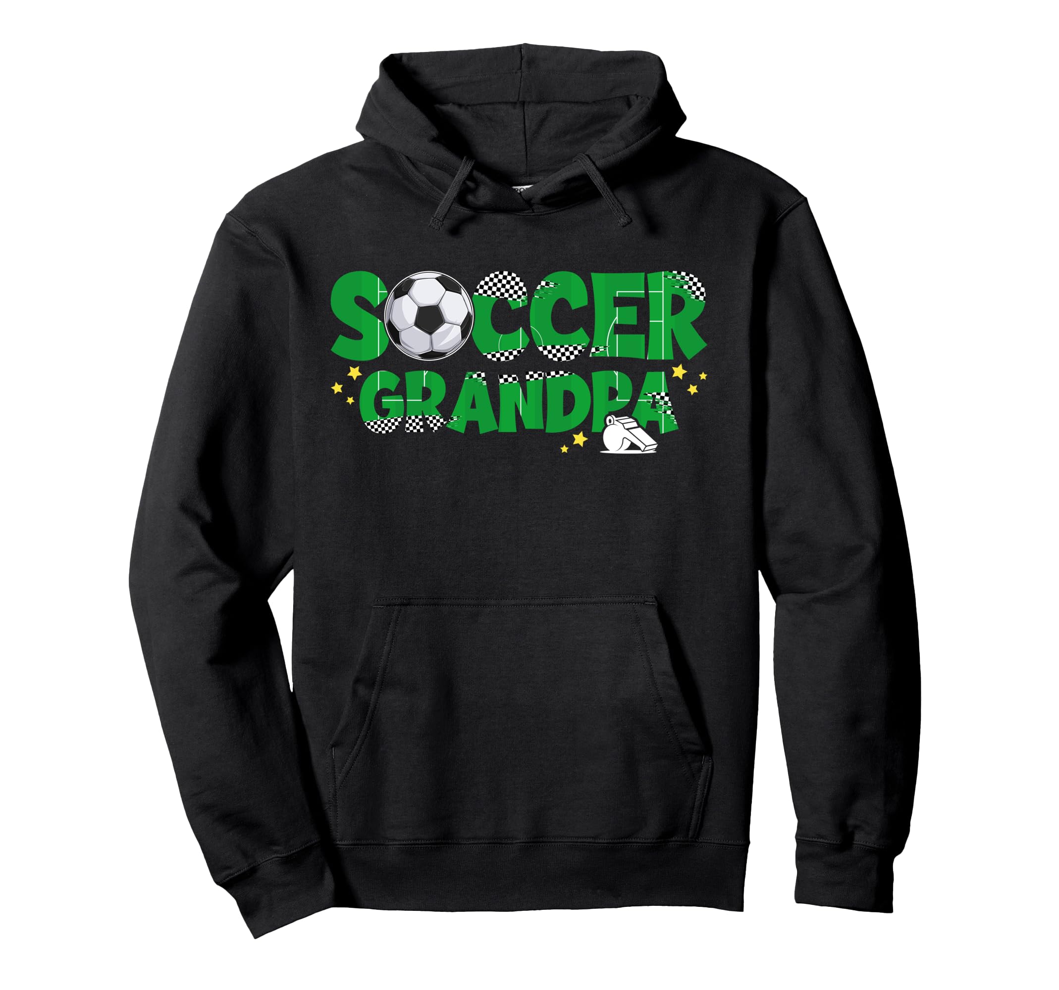 Soccer Grandpa Proud Soccer Player Hoodie - Streetwear Style Unisex - T-Shirt, Sweatshirt, Hoodie